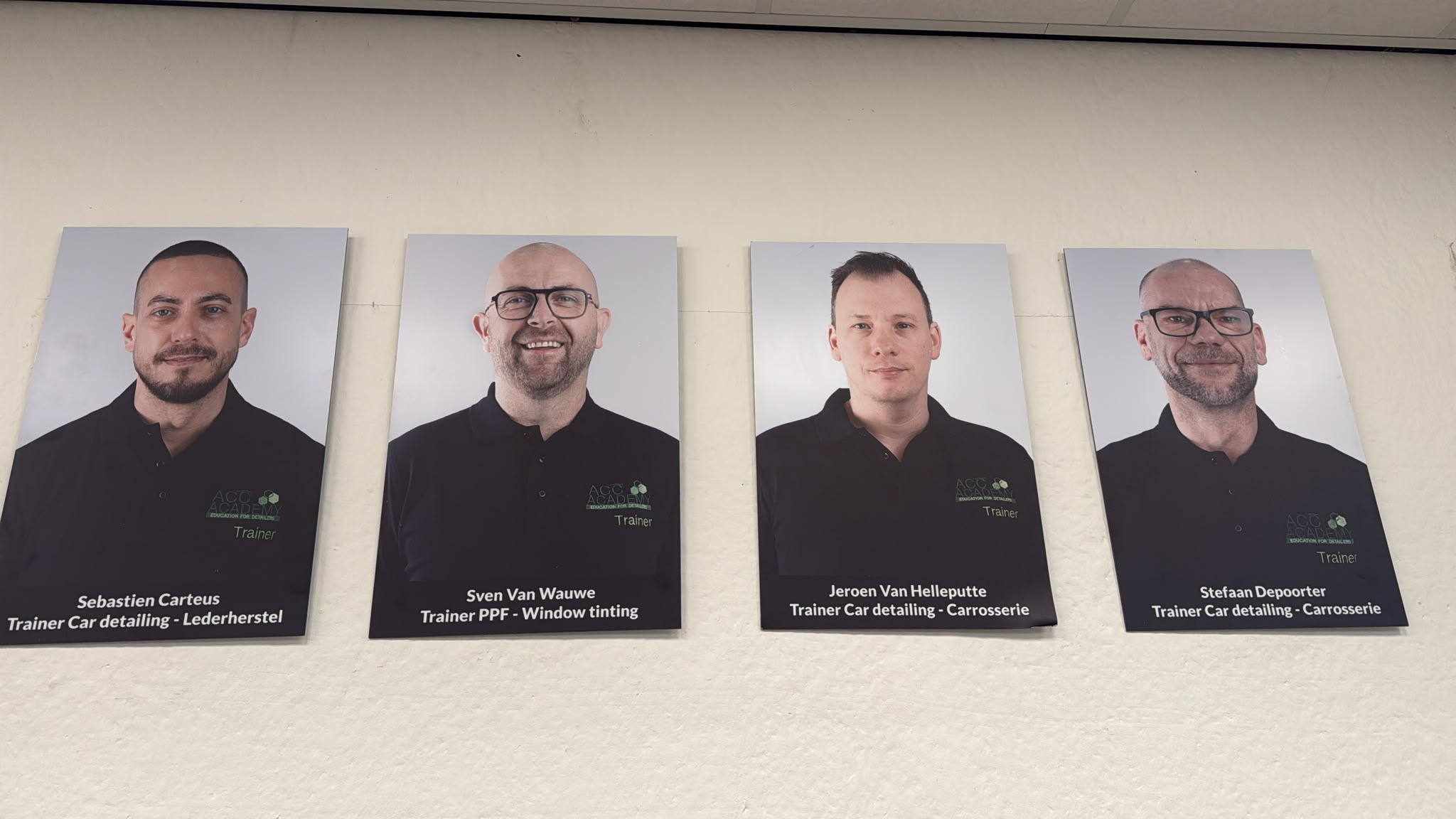 De trainers van ACC Academy
